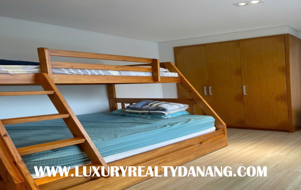 Point villa rent Danang in The Point Residences, Vietnam, walking to the beach, nice design