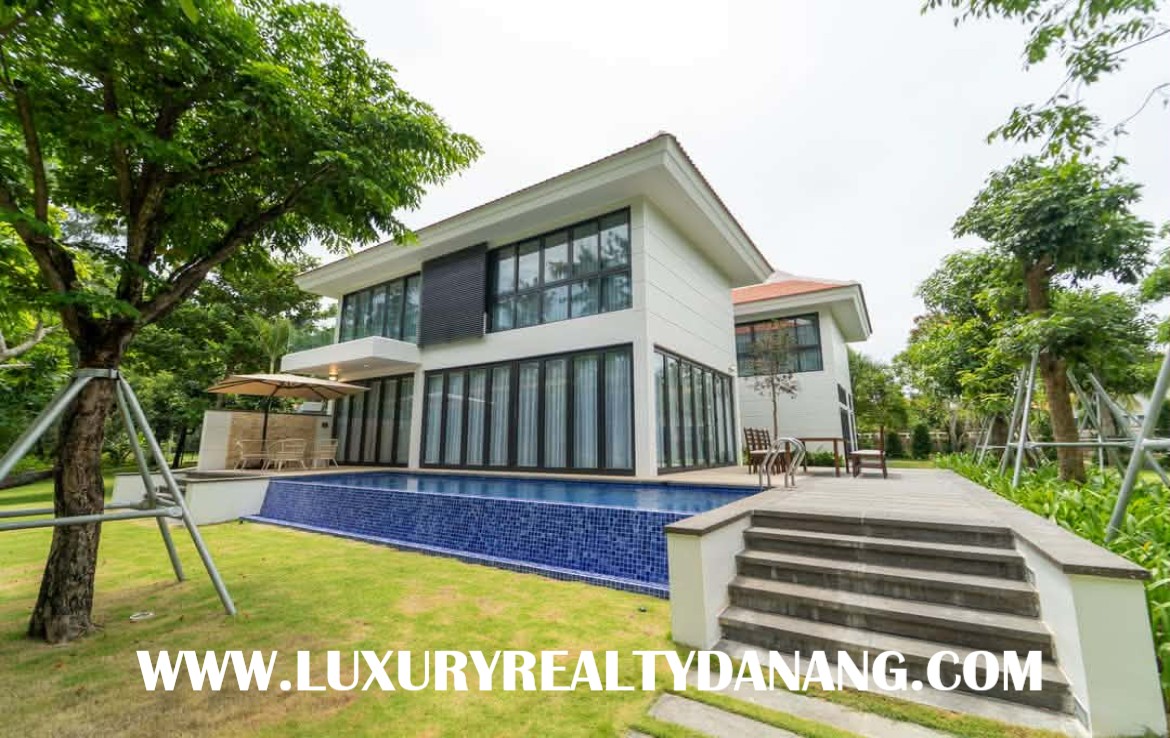 Danang Ocean villa rental, Vietnam, Ngu hanh Son district, four bedrooms, high quality standard