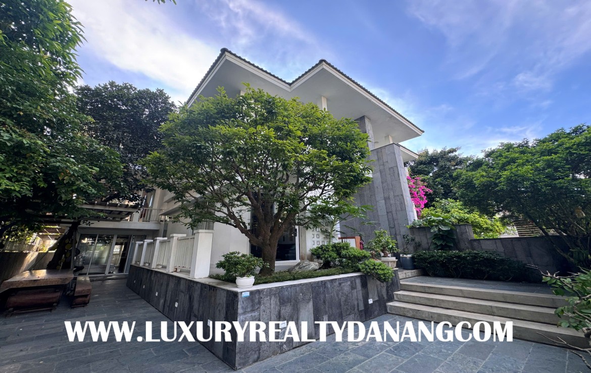 Danang Euro villa rental in Vietnam, in Euro village, walking to theriver