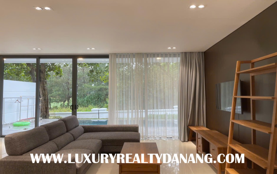 Point villa rent Danang in The Point Residences, Vietnam, walking to the beach 3