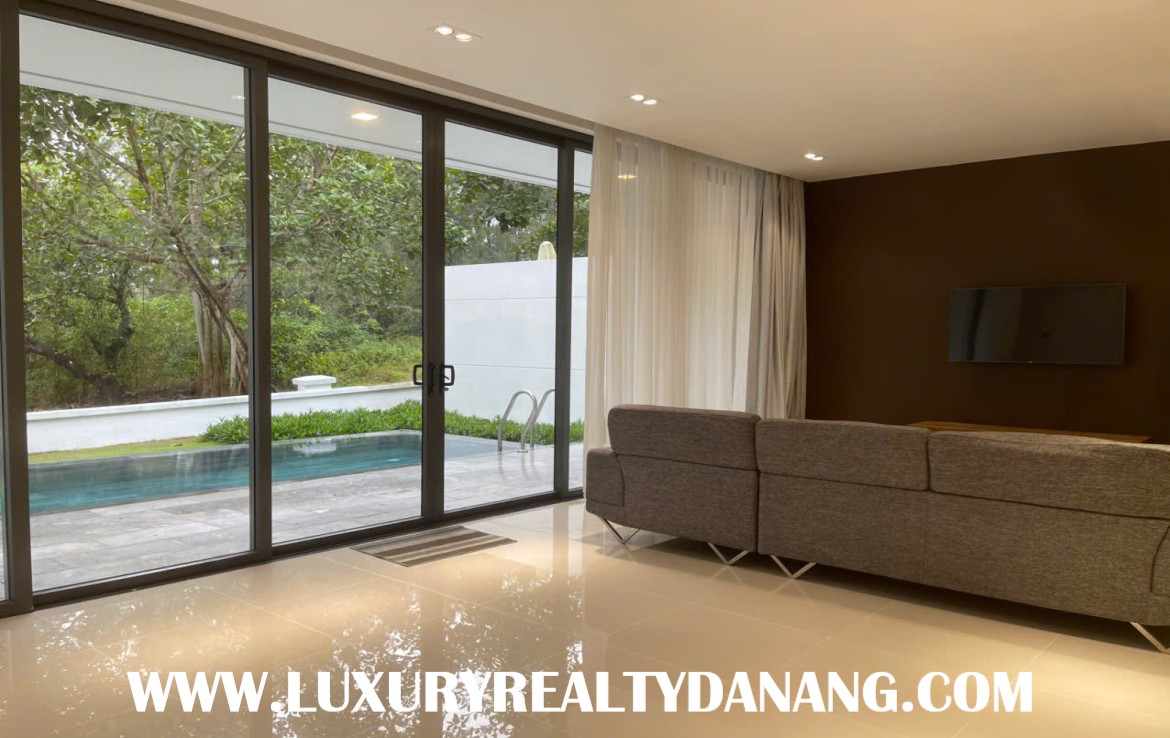 Point villa rent Danang in The Point Residences, Vietnam, walking to the beach