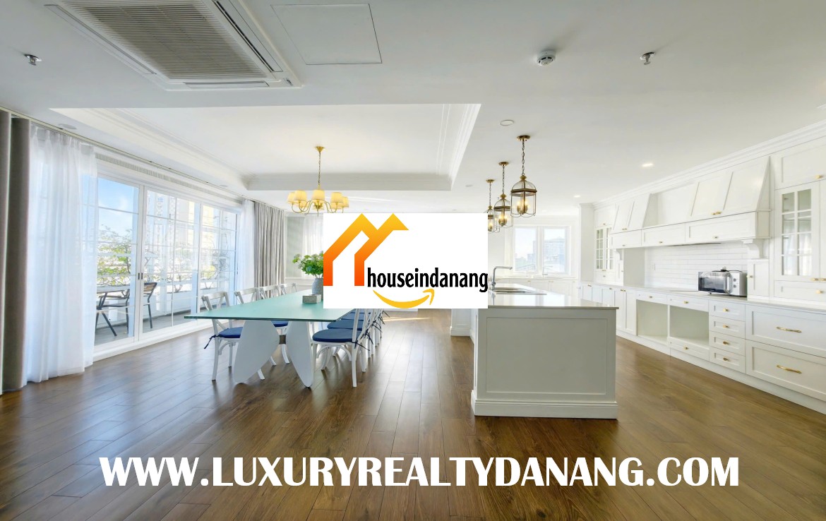 Penthouse apartment rental Danang in Vietnam, four bedrooms, Australian style 2