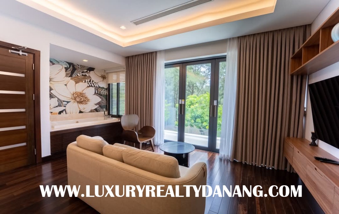 Danang Ocean villa rental, Vietnam, Ngu hanh Son district, four bedroom, convenient to drive to Hoi An