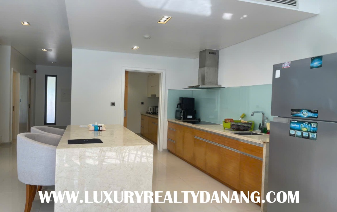 Villas for rent Danang in The Point Residence, Vietnam, swimming pool, golf view