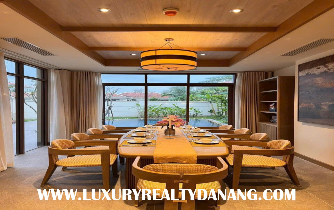 Fusion villa rental Danang in Vietnam, in Fusion resort and villas, two bedrooms, fully furnished