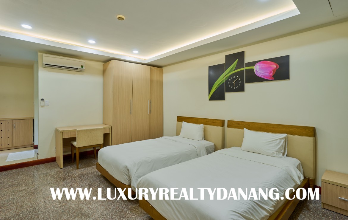 Luxury beach villa in Danang, in Ocean Villas, Vietnam, four bedrooms, near the beach, walking to the beach