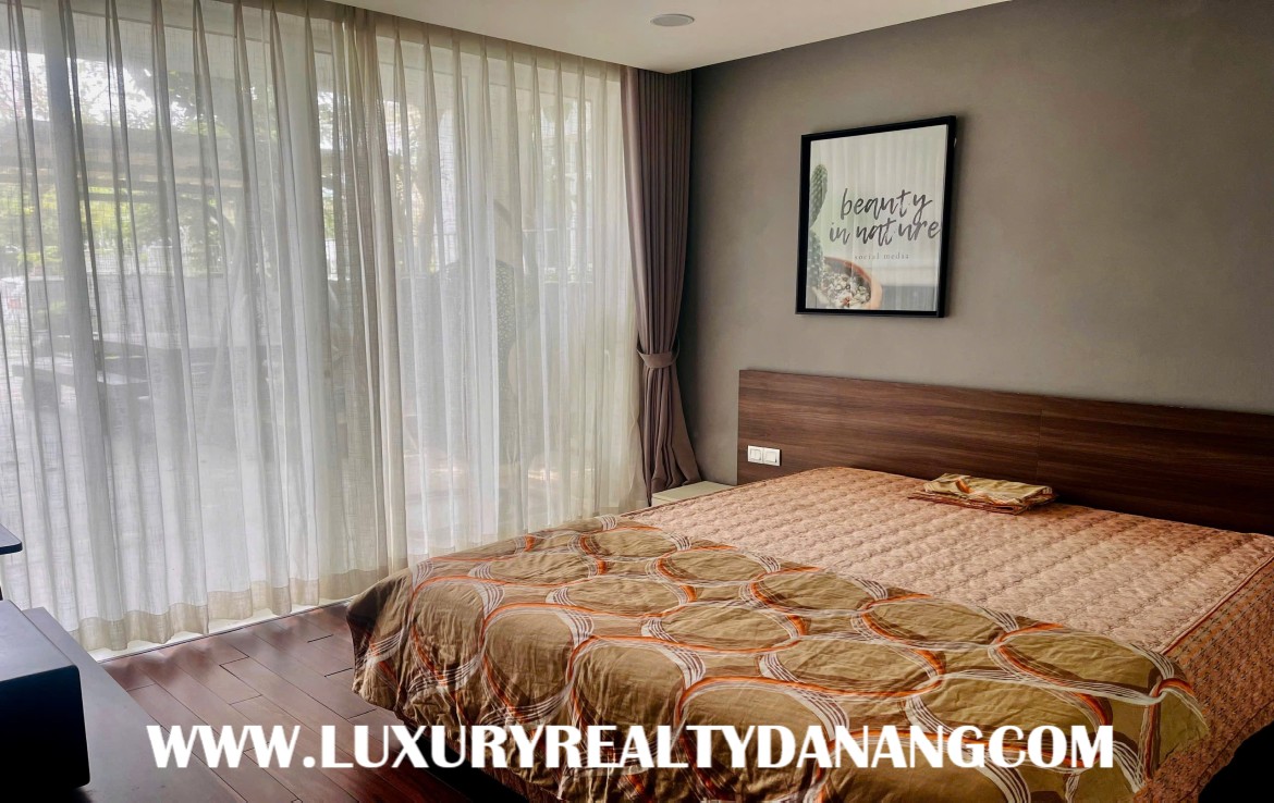 Danang Euro villa rental in Vietnam, in Euro village, green style