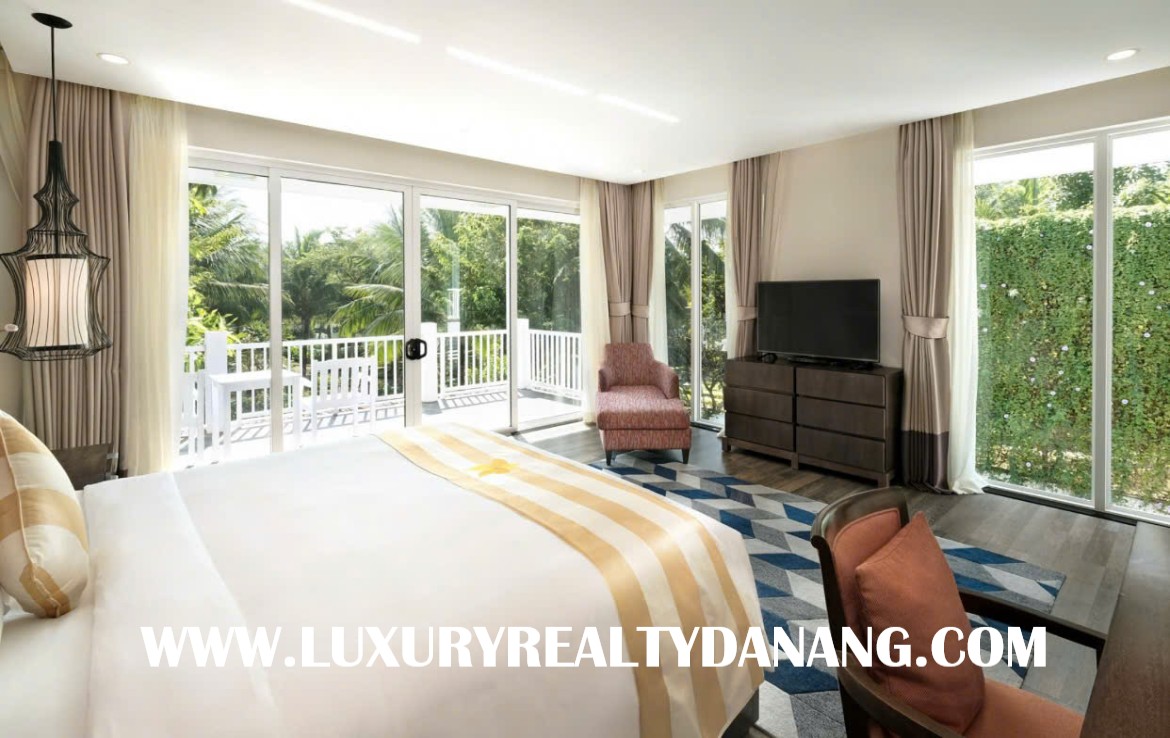 Danang villa for rent in Premier Village, Vietnam, just near the beach bay