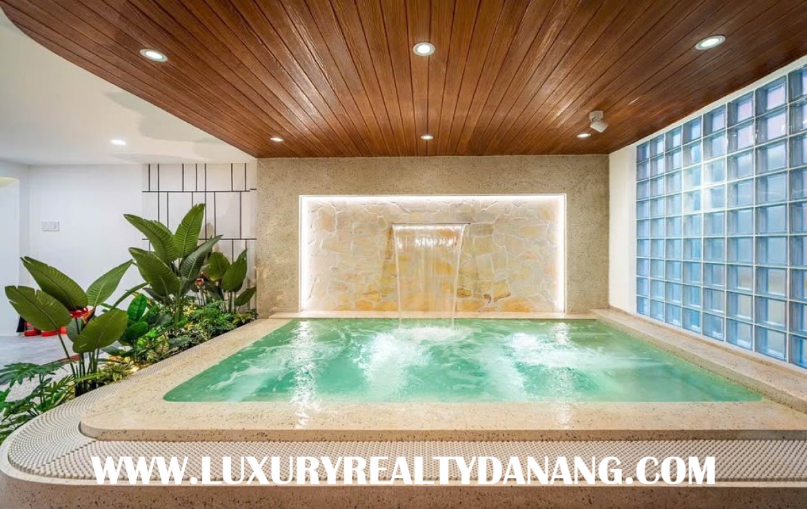 Danang modern house rent in Vietnam, walking to Pham Van Dong beach, walking to the beach bay