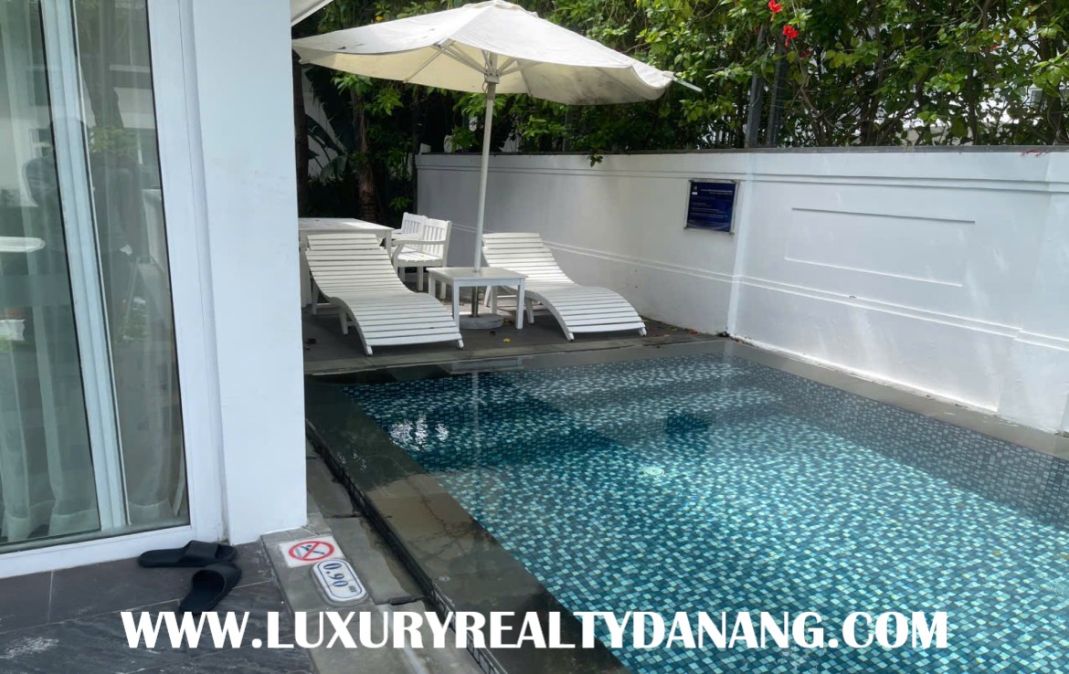 Beachside villa rental Danang in Premier Village, Vietnam, Western style