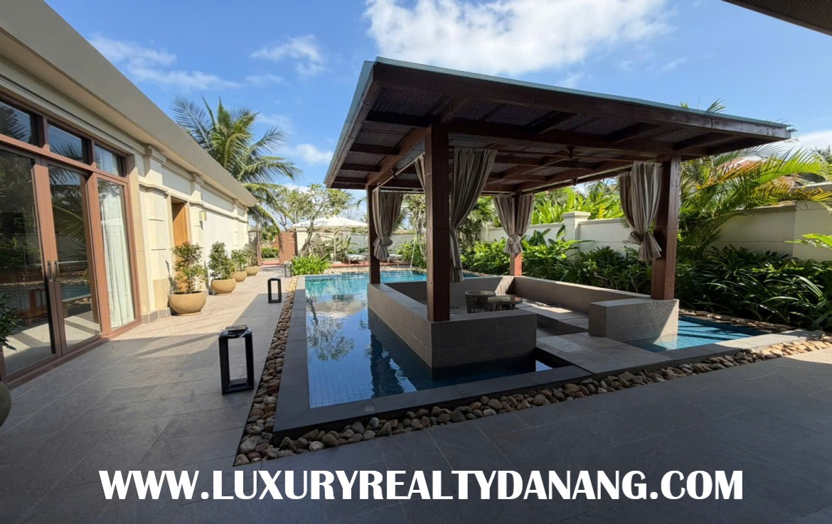 Danang Fusion villa rental in Vietnam, in Fusion Resort & villas, three bedrooms, 5- star standard