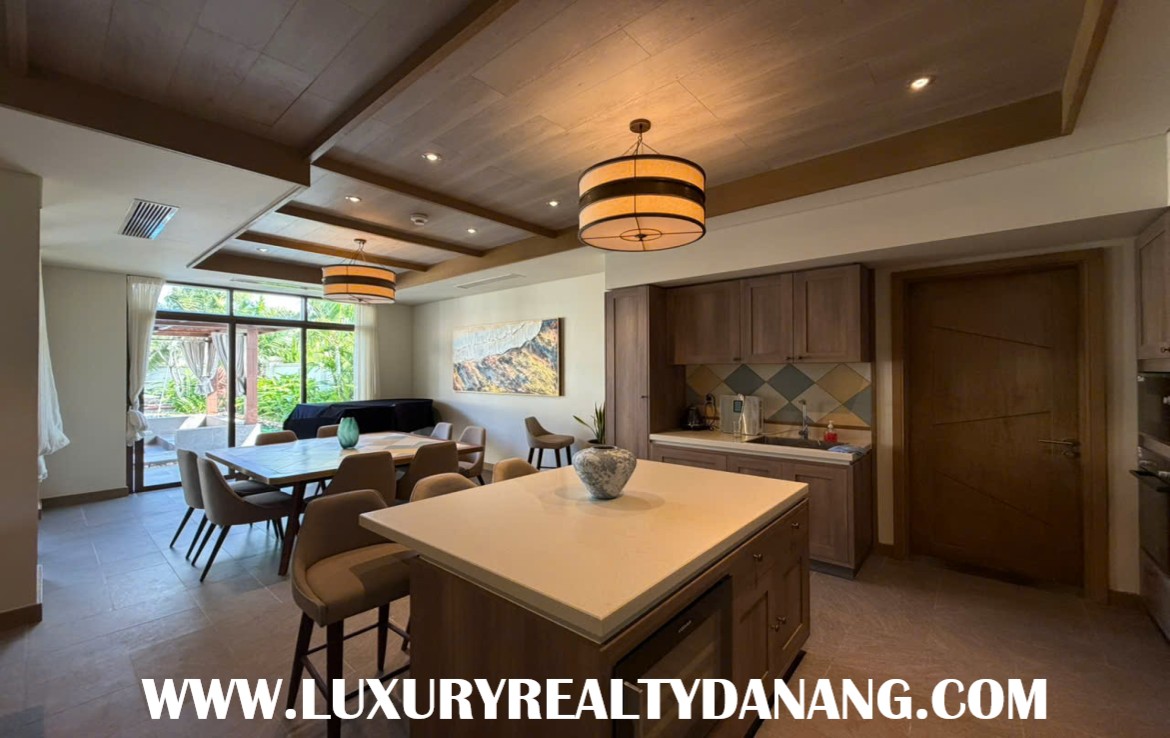 Danang Fusion villa rental in Vietnam, in Fusion Resort & villas, three bedrooms, in the ebachside