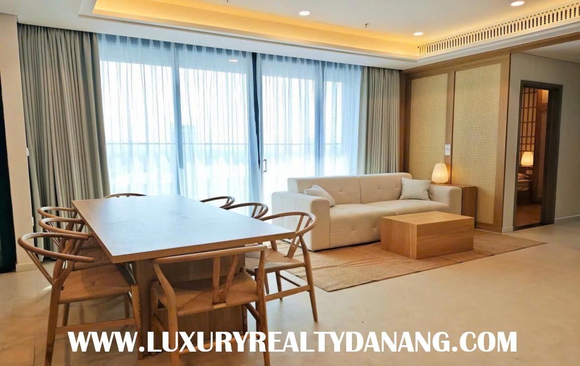 Luxurious apartment rental Danang on Panoma Tower, Vietnam, near Han river, in the beachside