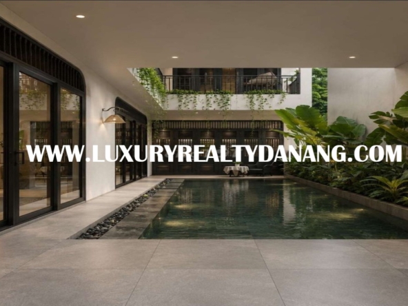 Euro villa rental Danang, in Vietnam, Western style, near the beach