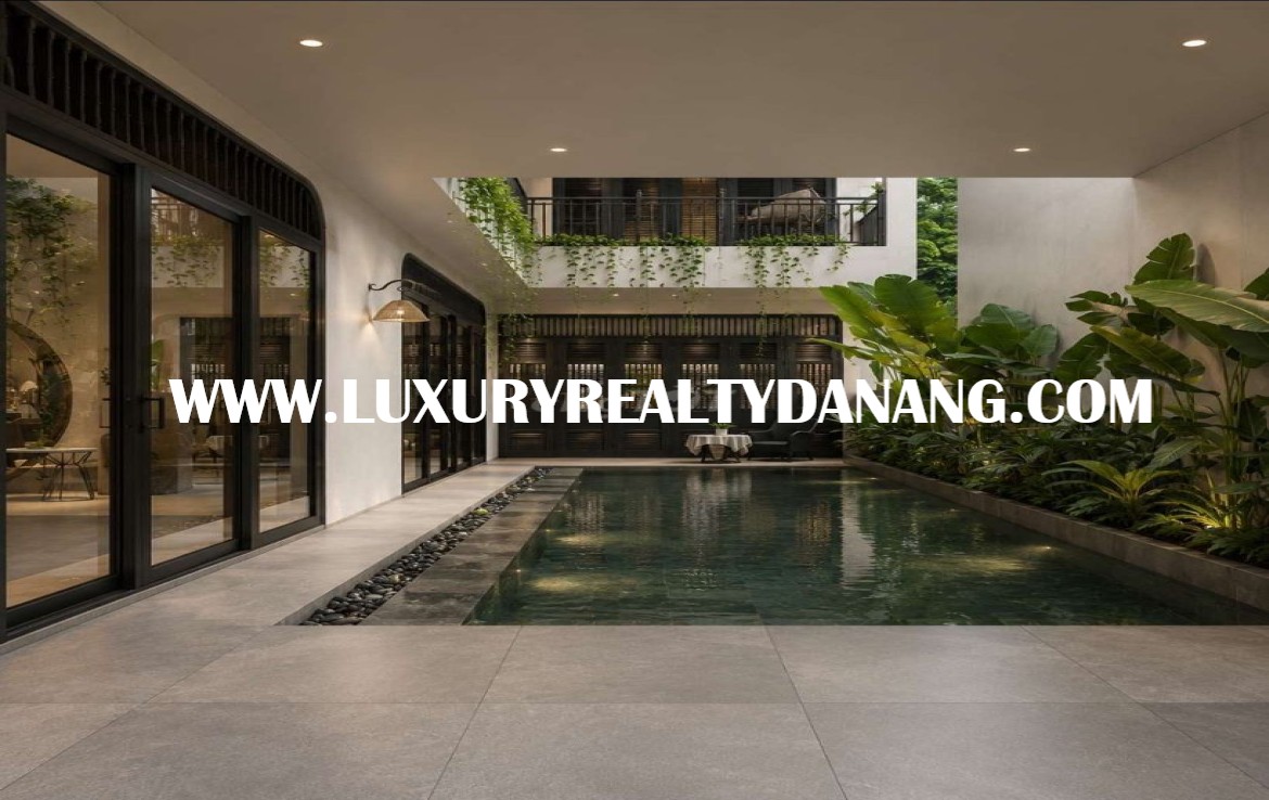 Euro villa rental Danang, in Vietnam, Western style, near the beach