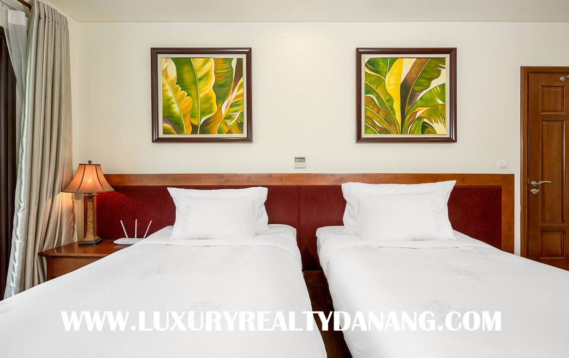 Furama luxury villa Danang, in Vietnam, just near My Khe beach bay 11