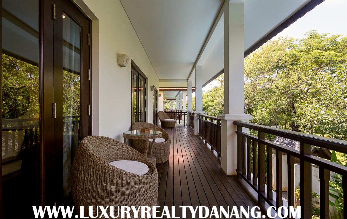 Furama luxury villa Danang, in Vietnam, just near My Khe beach bay