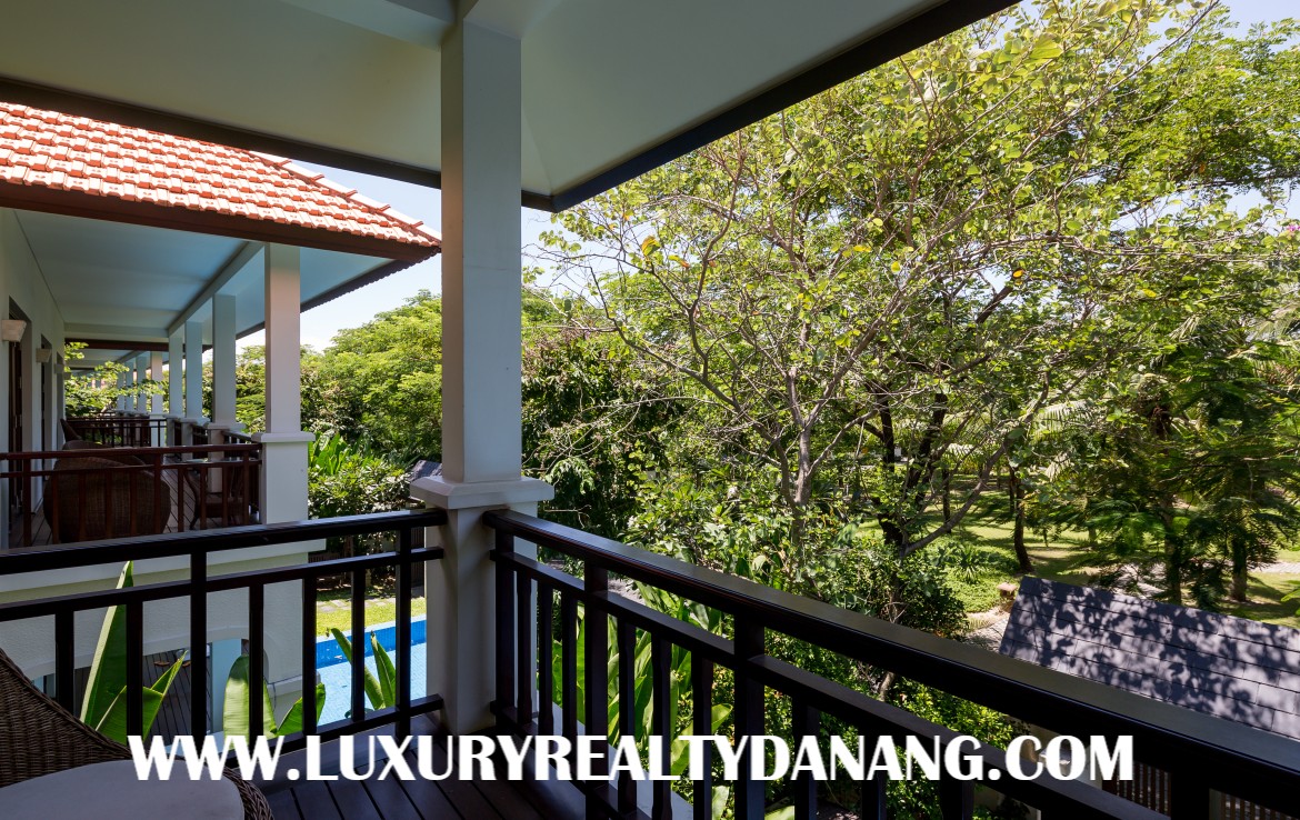 Furama luxury villa Danang, in Vietnam, just near My Khe beach bay