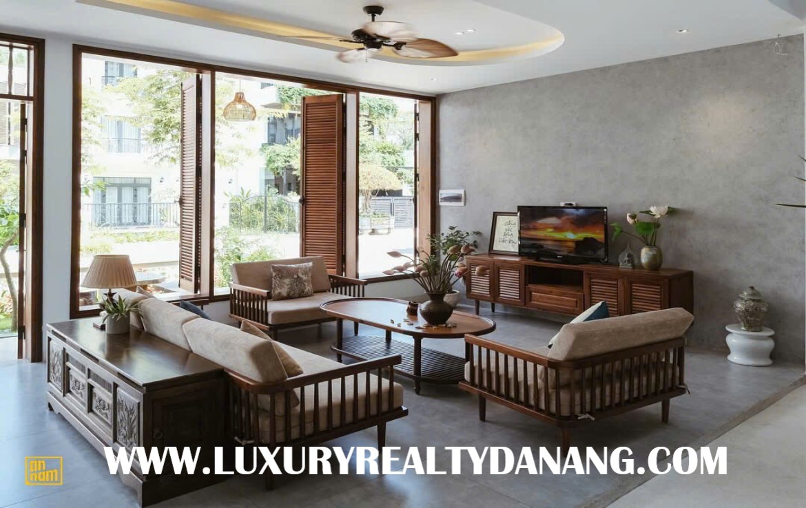 Euro villa rental Danang, in Vietnam, modern design,