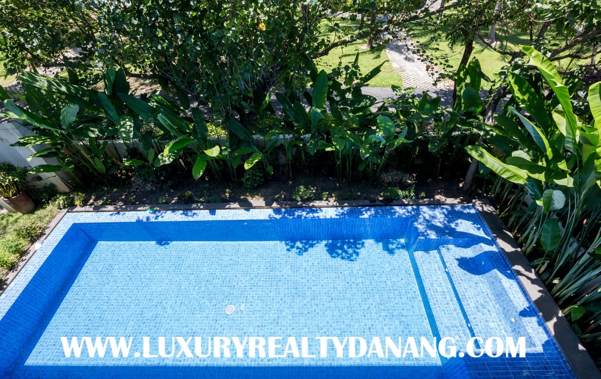 Furama luxury villa Danang, in Vietnam, just near My Khe beach bay