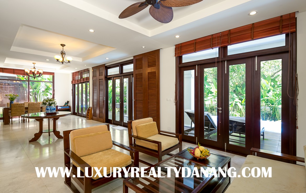Furama luxury villa Danang, in Vietnam, just near My Khe beach bay 5
