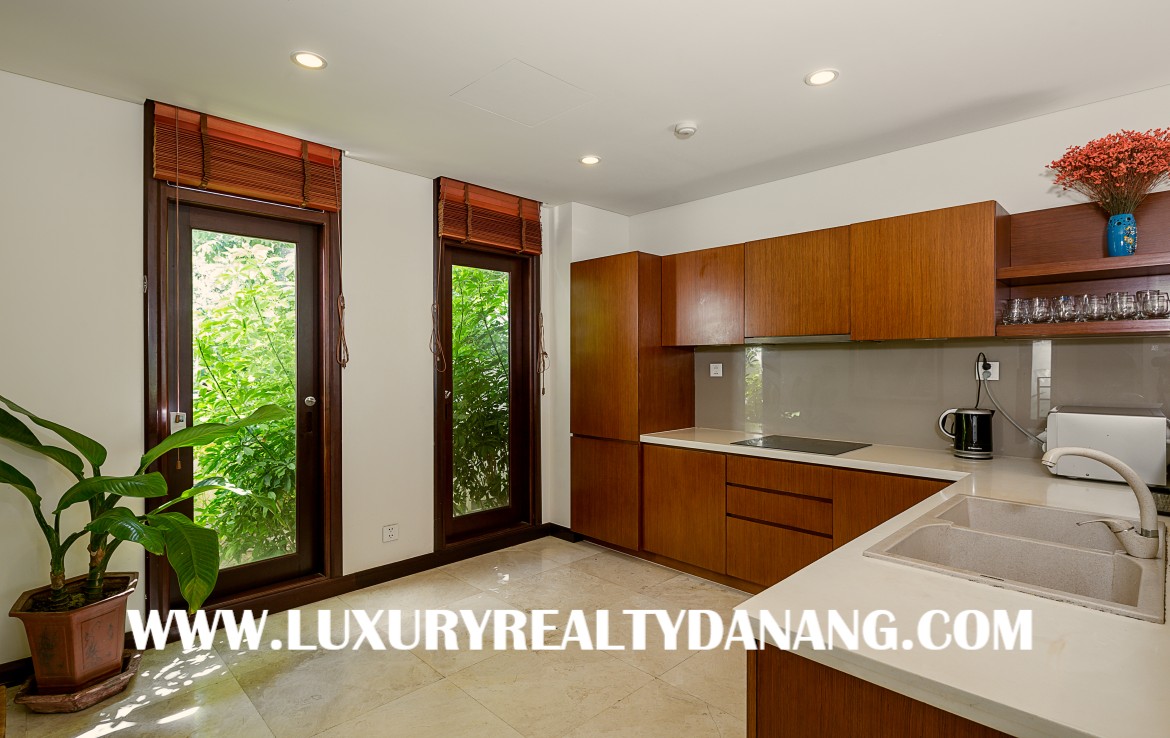 Furama luxury villa Danang, in Vietnam, just near My Khe beach bay
