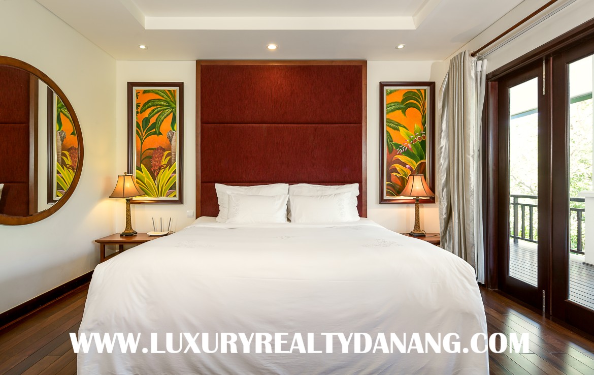 Furama luxury villa Danang, in Vietnam, just near My Khe beach bay 9