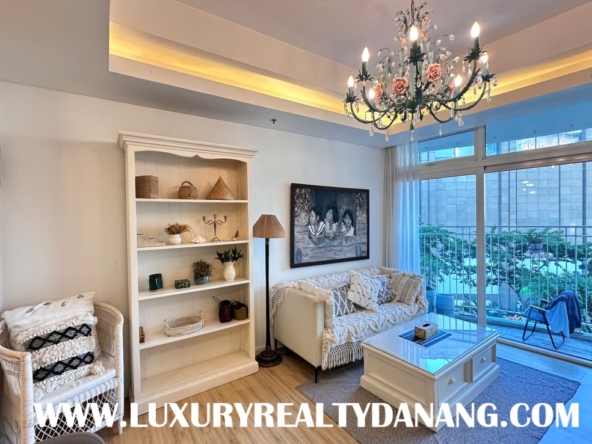 Azura luxury apartment Danang for rent, in Vietnam, on Azura Tower, walking to the riverside