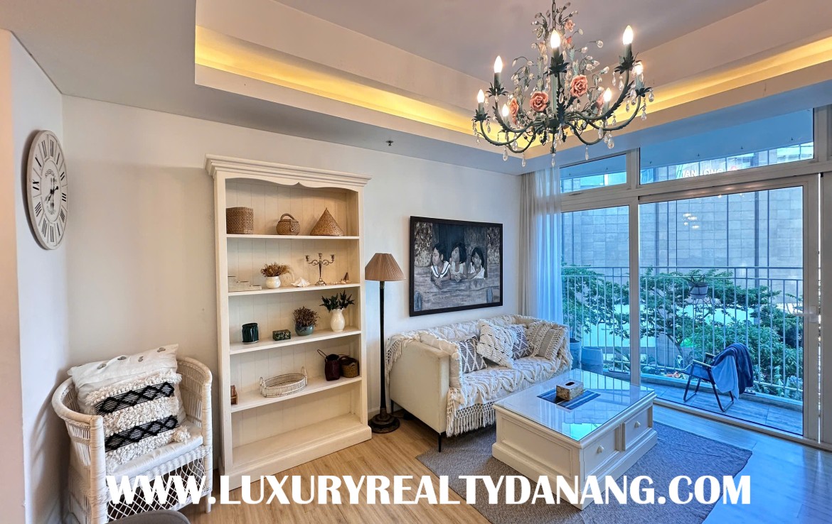 Azura luxury apartment Danang for rent, in Vietnam, on Azura Tower, walking to the riverside