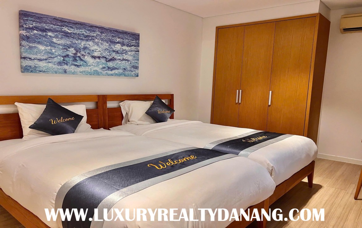 Golfview villa in Danang, in Vietnam, BRG golf course view, swimming pool, in the beachside