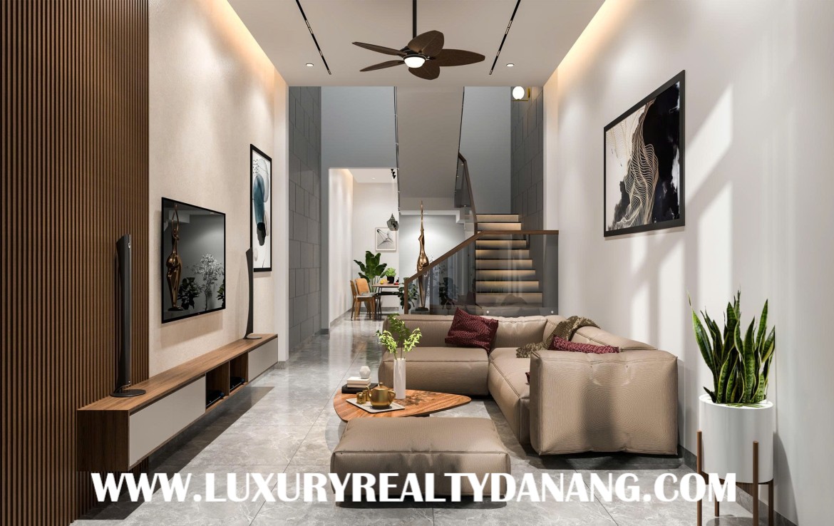 Modern house for rent Danang near Pham Van Dong beach 1, in Vietnam