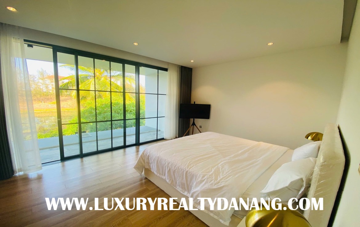 Golf course Villa rental Danang in The Dune Residences, in Vietnam, three bedrooms,in Dunes 2