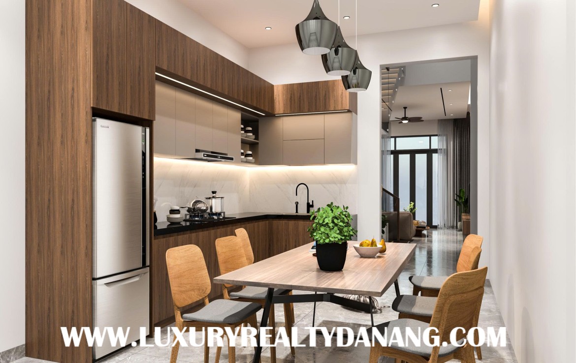 Modern house for rent Danang near Pham Van Dong beach 3, in Vietnam