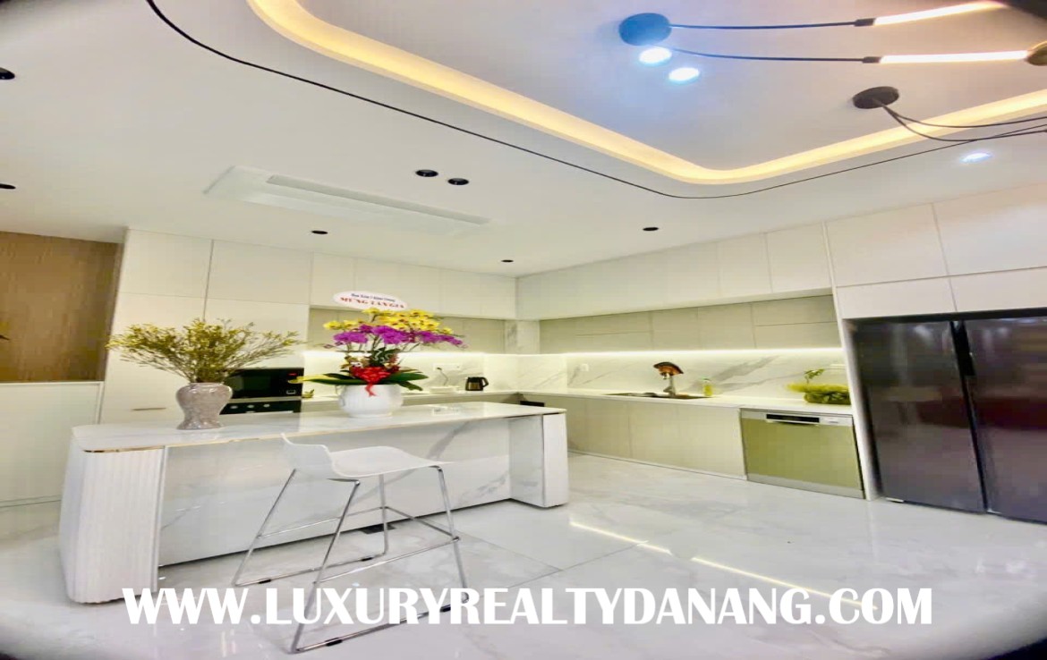 Danang luxury villa for rent in Elysia complex, in Vietnam, modern style
