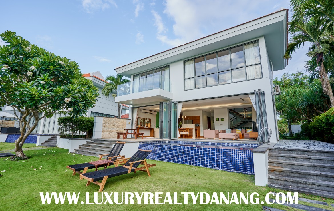 Danang Ocean villa for rent in Vietnam, in Ocean villas & resort, near the beach bay