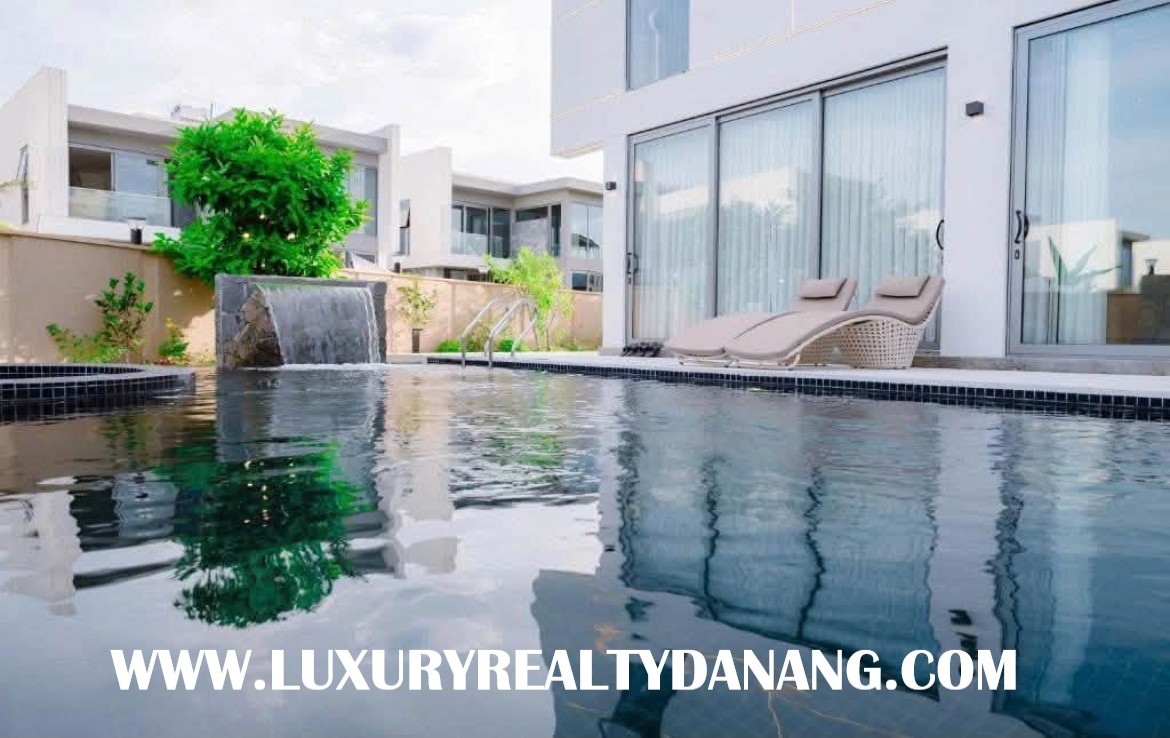 Modern villa in Danang for rent in Regal Victoria, Vietnam