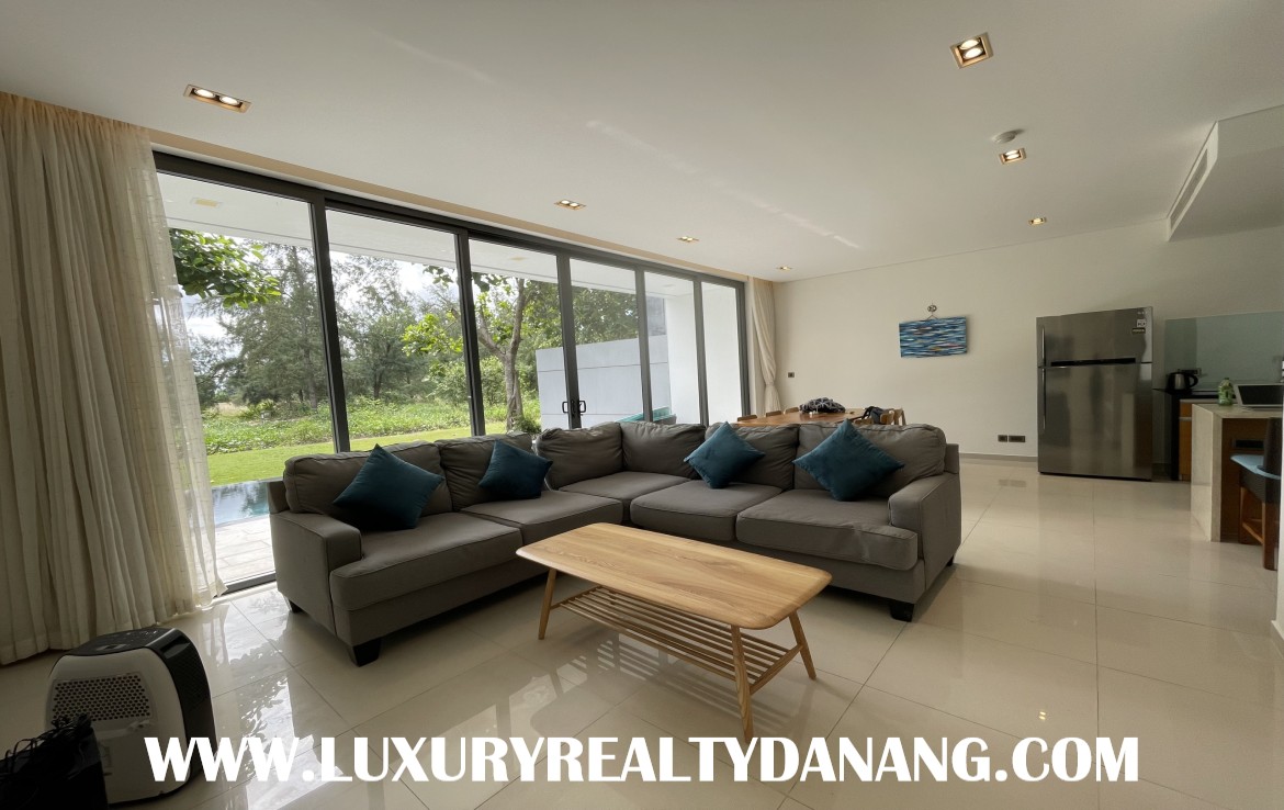 Point villa rental Danang in The Point Residences, Danang city, Vietnam, walking to the beach