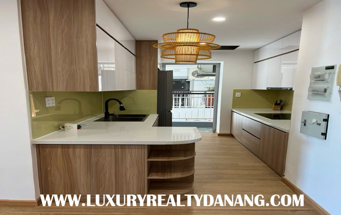 Riverview apartment rental Danang on Indochina Riverside Tower, Vietnam, Hai Chau district, in the cityside