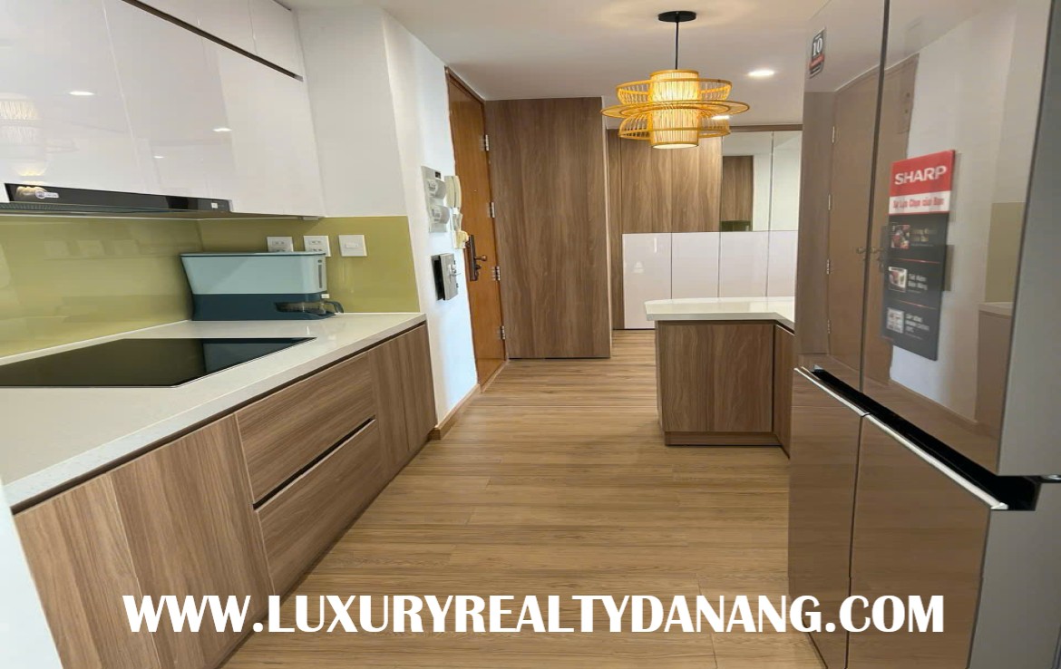 Riverview apartment rental Danang on Indochina Riverside Tower, Vietnam, Hai Chau district, modern style