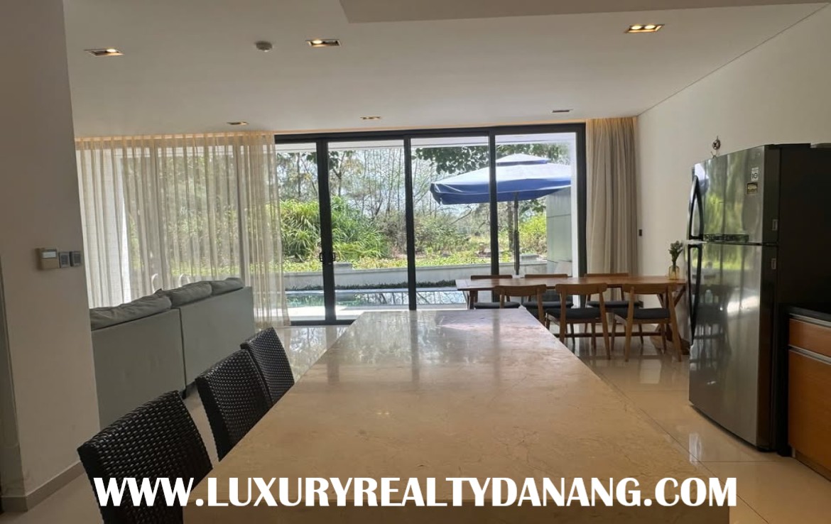 Point villas rental Danang in Vietnam, in The Point Residences, modern style