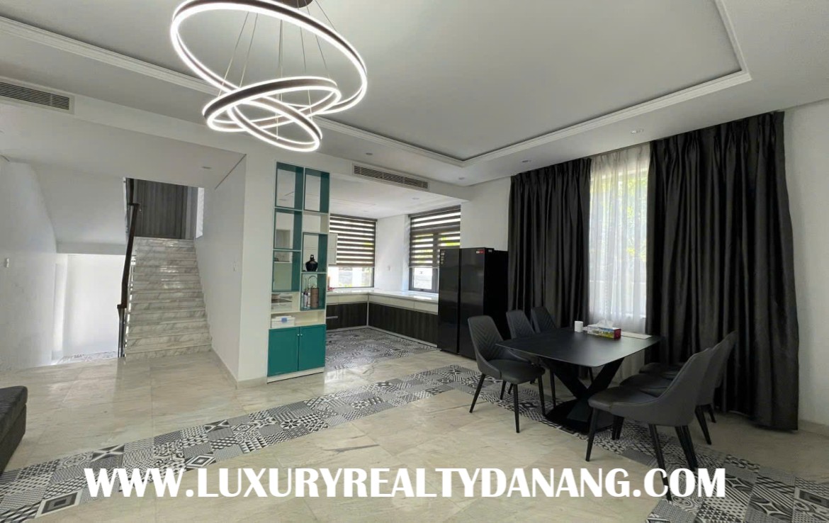 Danang villas for rent in Euro village, in Vietnam, in the riverside