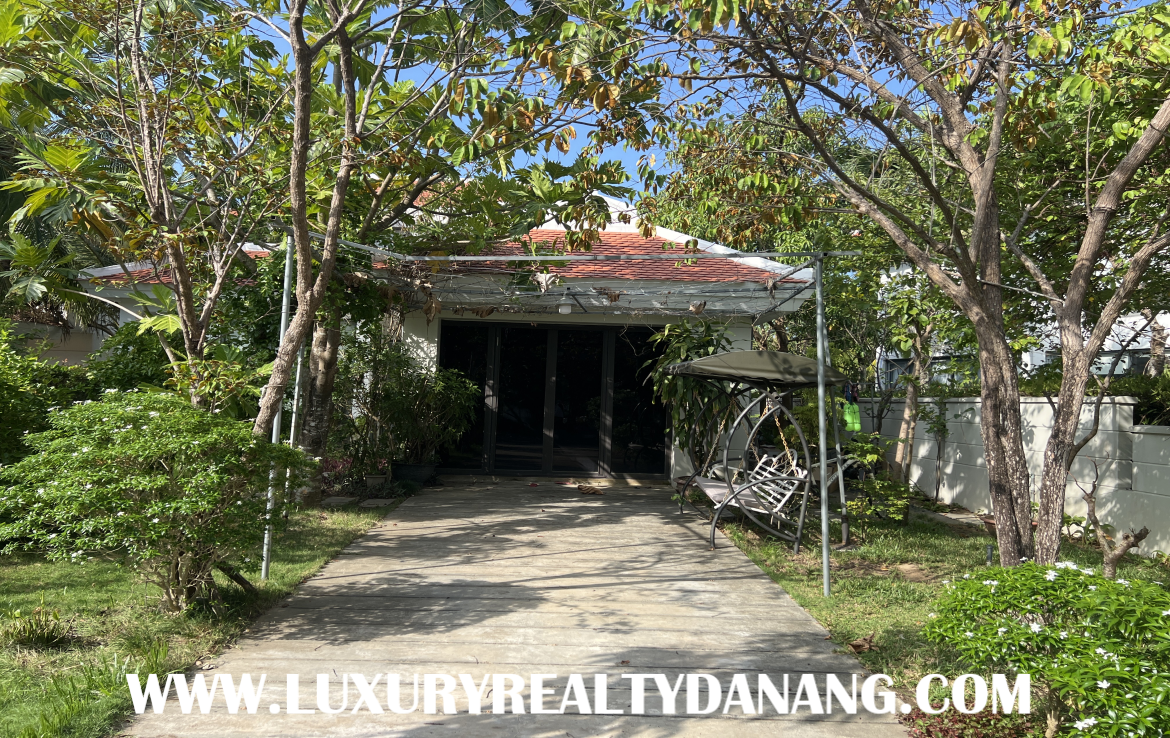 Danang Ocean villas rental in Ocean Villas and resort, Vietnam, walking to the beach bay