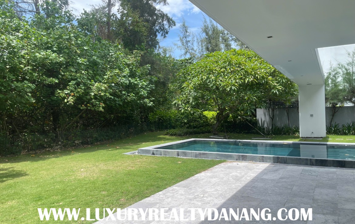 Golf course villa rental Danang in The Dune Residences, Vietnam, near the beach