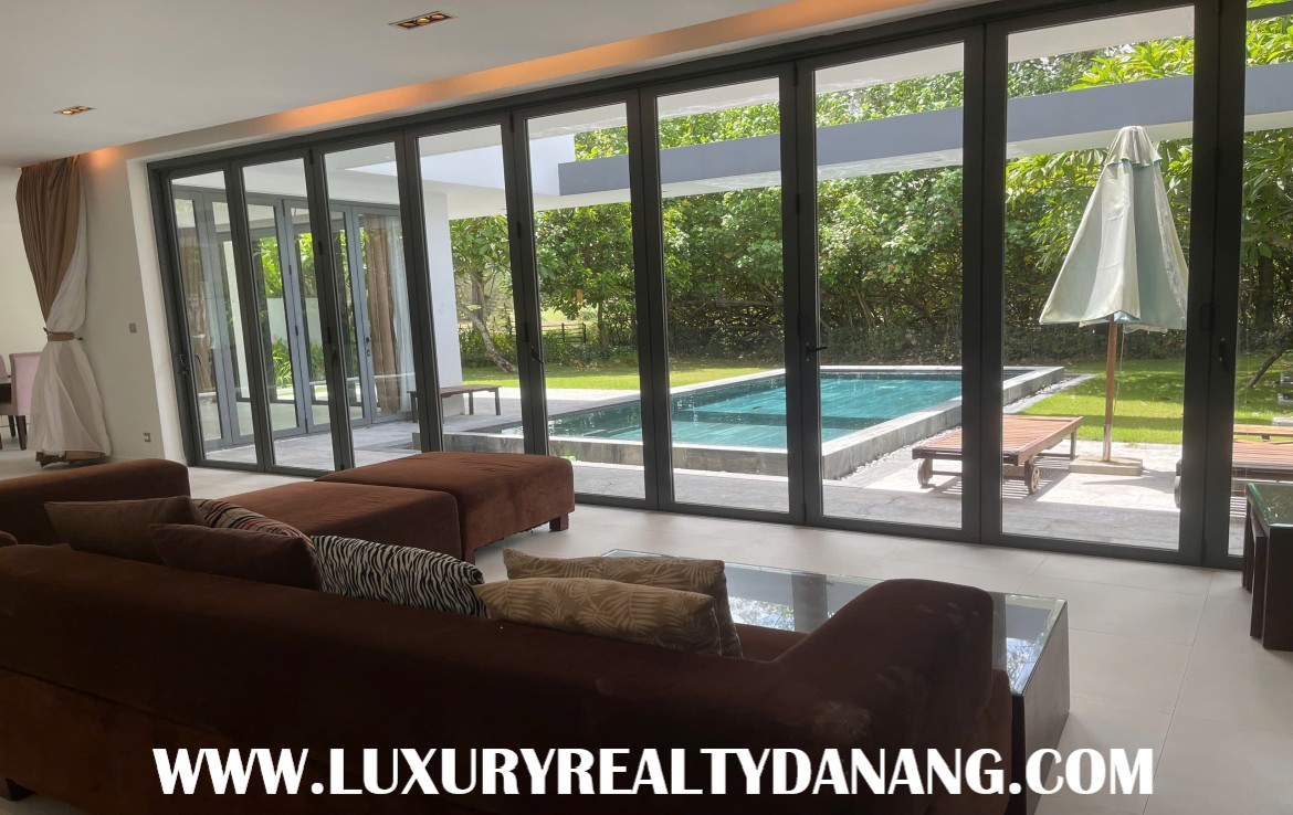 Golf course villa rental Danang in The Dune Residences 1, Vietnam