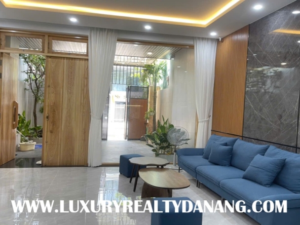 Danang beachside house for rent near Pham Van Dong beach 3, in Vietnam