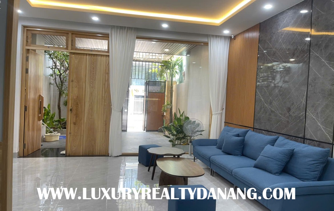 Danang beachside house for rent near Pham Van Dong beach 3, in Vietnam