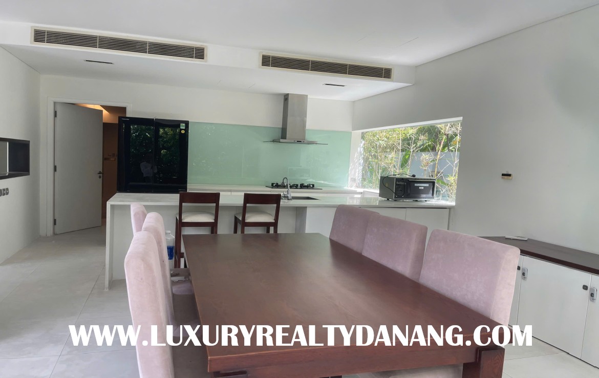 Golf course villa rental Danang in The Dune Residences, Vietnam