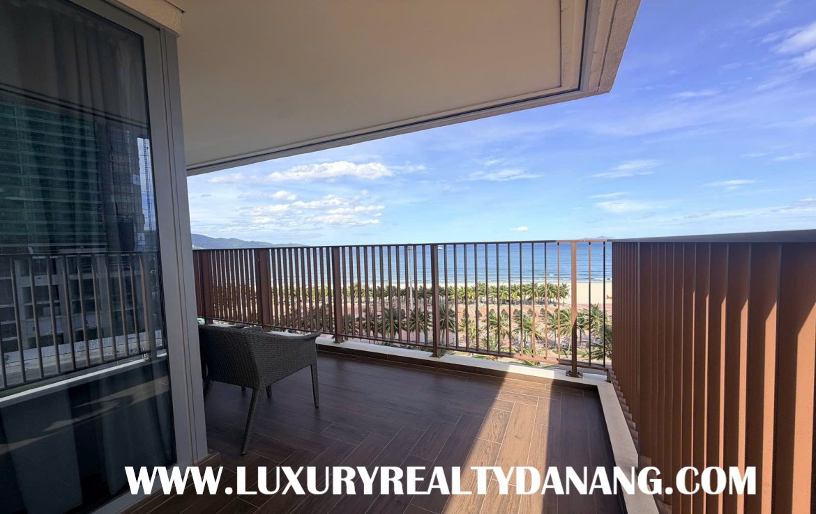 Oceanview apartment in Danang in Wyndham Solei, in Vietnam, by the beach 1