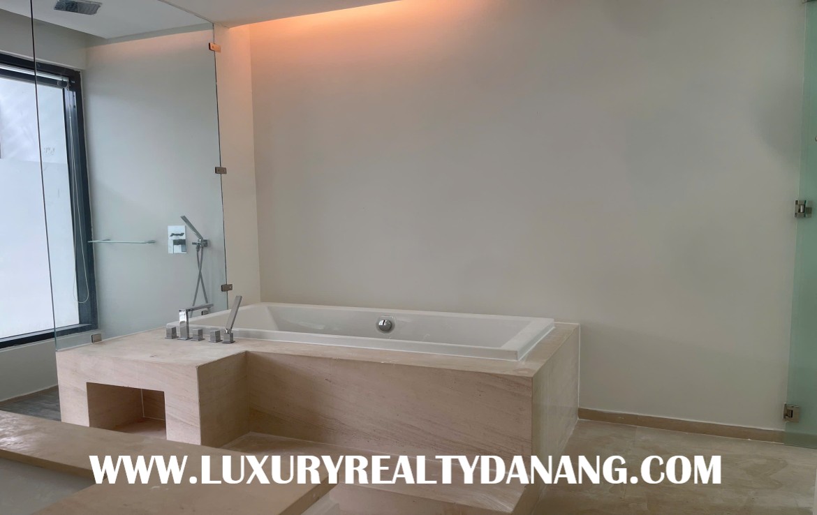 Golf course villa rental Danang in The Dune Residences, Vietnam