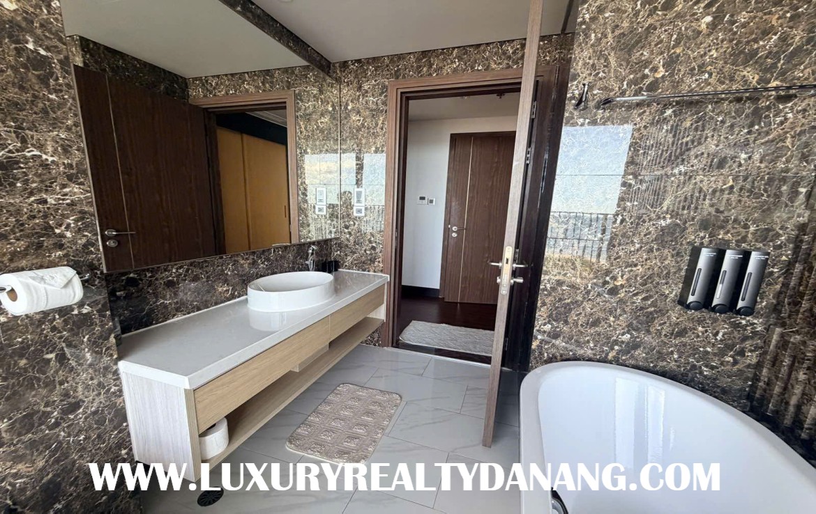 Oceanview apartment in Danang in Wyndham Solei, in Vietnam, near Pham Van Dong beach